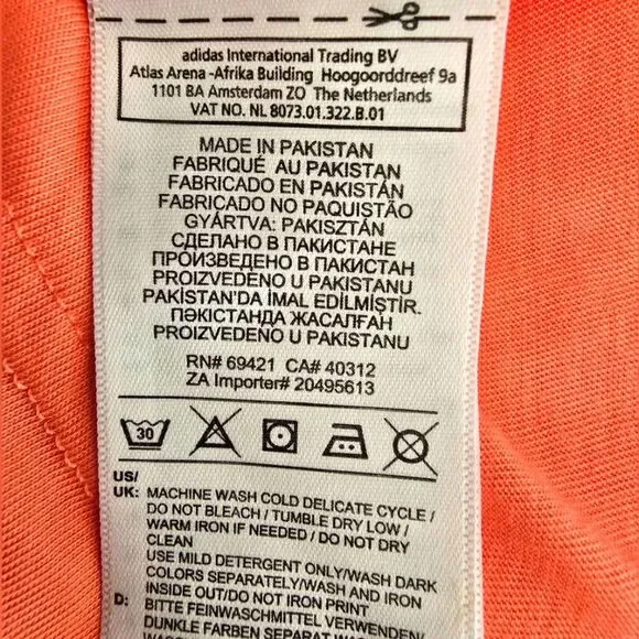 New Without tag. Reebok Women's Orange T-shirt - Picture 6 of 10